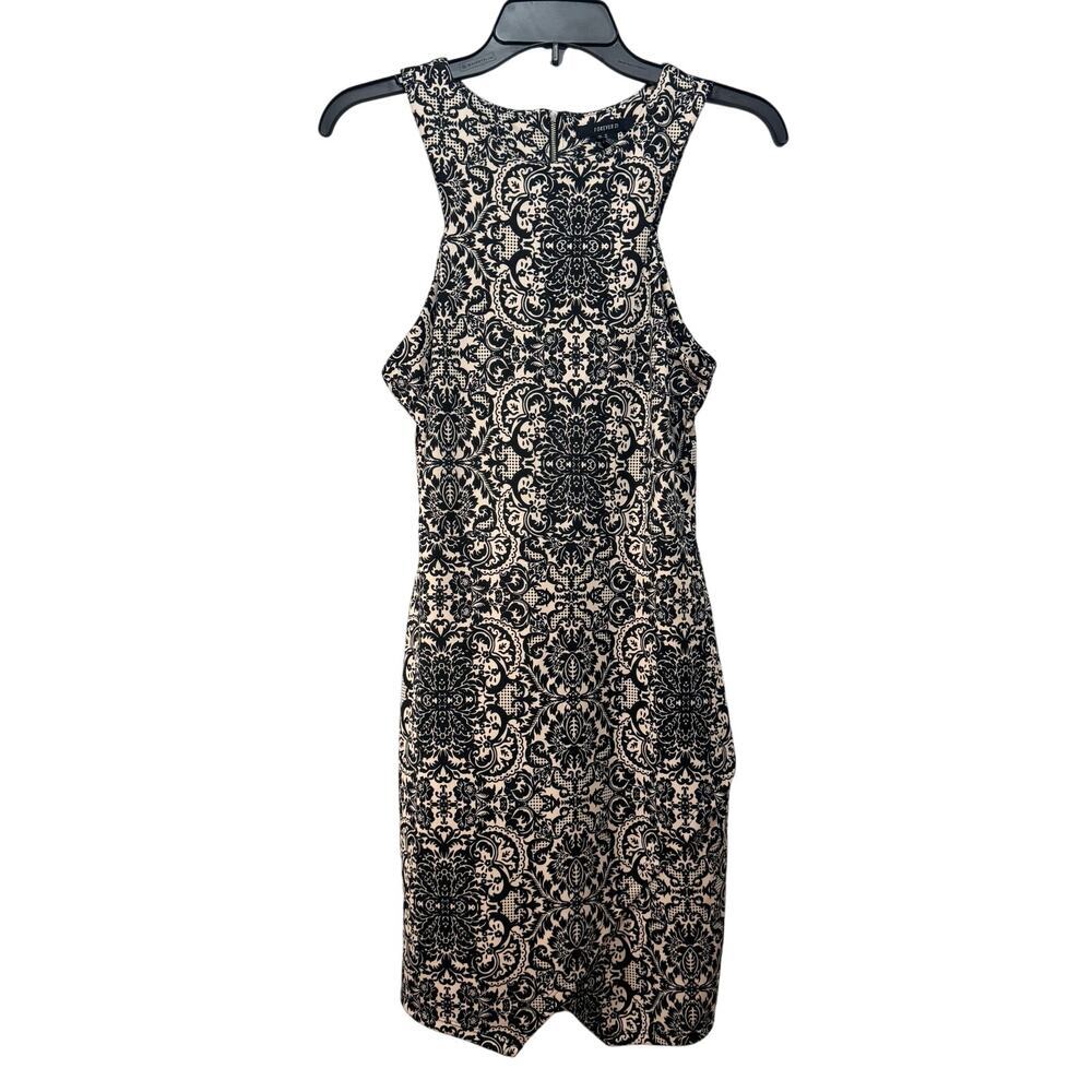 Forever 21 Black and Cream Tank Dress. Size‎ M